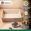 FORMA BLACHA KWADRATOWA DO CIASTA 24x24cm KINGHOFF KH-1974